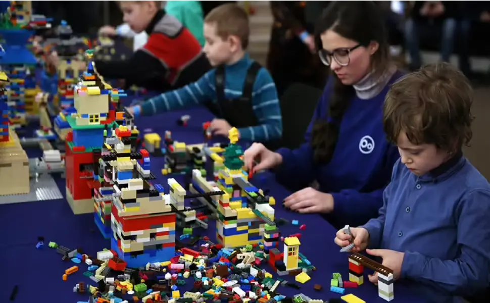 Trăsura cu cal - Bricks 4 Kidz