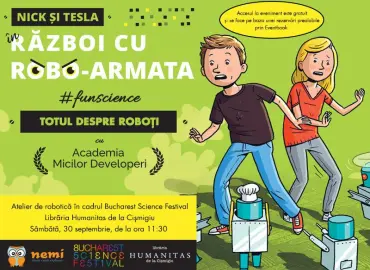 Totul despre roboți cu Nick și Tesla!